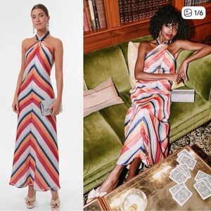 Tuckernuck Striped Multicolor Maxi Dress